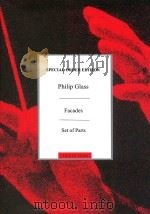 Facades  Set of Parts   1982  PDF电子版封面    Philip Glass 
