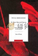 Three Studies  for Percussion  Set of Parts（3 PDF版）