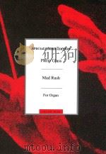 Mad Rush  For Organ   1979  PDF电子版封面    Philip Glass 