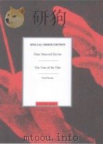 The Turn of the Tide  Full Score   1996  PDF电子版封面     