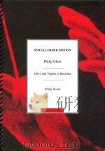 Days and Nights in Rochina  Study Score（1998 PDF版）