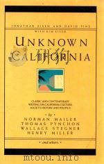 UNKNOWN CALIFORNIA   1985  PDF电子版封面  0020480709  JONATHAN EISEN FINE UITH KIM E 