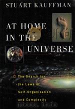 AT HOME IN THE UNIVERSE THE SEARCH FOR LAWS OF SELF-ORGANIZATION AND COMPLEXITY   1995  PDF电子版封面  0195095995  STUARK KAUFFMAN 