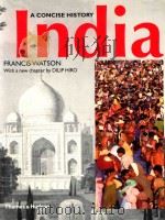 INDIA A CONCISE HISTORY   1974  PDF电子版封面  0500283737   