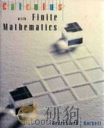 CALCULUS WITH FINITE MATHEMATICS   1999  PDF电子版封面  0395708257  GEOFFREY C.BERRESFORD ANDREW M 