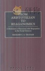 From Aristotelian to Reaganomics A Dictionary of Eponyms With Biographies in the Social Sciences（1994 PDF版）