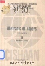 研究发表要旨=Abstracts of Papers II Sections 7～13   1983  PDF电子版封面     