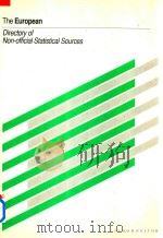 European Directory of Non-Official Statistical Sources 1988（1988 PDF版）