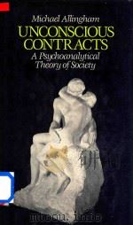 Unconscious Contraats A Psychoanalytical Theory of Society（1987 PDF版）