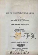 FLAME AND SMOKE-RETARDANT POLYMER SYSTEMS   1993  PDF电子版封面     