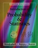 INTRODUCTION TO PROBABILITY AND STATISTICS TENTH EDITION   1994  PDF电子版封面  0534357784  WILLIAM MENDENHALL ROBERT J.BE 