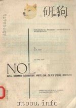 EXPLOSIVES FILL PROGRAM-DINITROBENZENE INVESTIGATION   1972  PDF电子版封面    L.E.STARR 