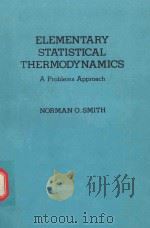 ELEMENTARY STATISTICAL THERMODYNAMICS A PROBLEMS APPROACH（1982 PDF版）