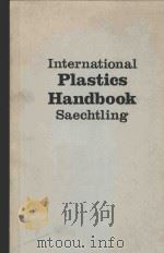 INTERNATIONAL PLASTICS HANDBOOK SAECHTLING   1973  PDF电子版封面  0029496209   
