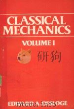 CLASSICAL MECHANICS VOLUME 1（1982 PDF版）