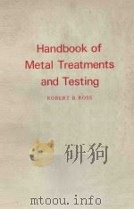 HANDBOOK OF METAL TREATMENTS AND TESTING（1977 PDF版）