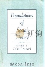 Foundationg of Social Theory   1990  PDF电子版封面  0674312260  James.S.Coleman 