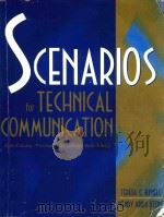 SCENARIOS FOR TECHNICAL COMMUNICATION CRITICAL THINKING AND WRITING   1999  PDF电子版封面  0205275243   