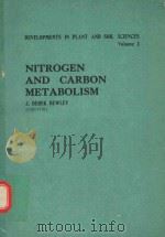 NITROGEN AND CARBON METABOLISM（1981 PDF版）