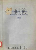 POLYOLEFIN RESINS GUIDEBOOK AND DIRECTORY 1972 THIRTY-SIX DOLLARS   1972  PDF电子版封面  0815504136   