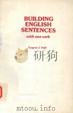 BUILDING ENGLISH SENTENCES WITH ONE UERB（1985 PDF版）