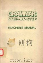 GRAMMAR STEP-BY-STEP TEACHER'S MANUAL VOLUME 2（1985 PDF版）