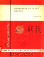 FUNDAMENTALS OF FIRE AND EXPLOSION NO.10 VOLUME 73   1976  PDF电子版封面    DANIEL R. STULL 