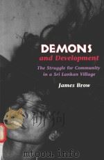 DEMONS AND DEVELOPMENT THE STRUGGLE FOR COMMUNITY IN A SRI LANKAN VILLAGE   1996  PDF电子版封面    JAMES BROW 