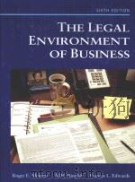 THE LEGAL ENVIRONMENT OF BUSINESS SIXTH EDITION   1997  PDF电子版封面  0314099530  ROGER E.MEINERS  AL H.RINGLEB 