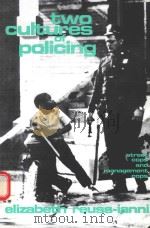 TWO CULTURES OF POLICING STREET COPS AND MANAGEMENT COPS（1983 PDF版）