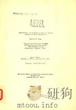 EXPERIMENTAL AND ANALYTICAL STUDY OF REOSIVE BURNISNG OF SOLID PROPELLANTS   1979  PDF电子版封面    MERRILL K.KING 