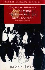 LADY WINDERMERE`S FAN SALOME A WOMAN OF NO IMPORTANCE AN IDEAL HUSBAND THE IMPORTANCE OF BEING EARNE（1995 PDF版）