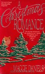 A CHRISTMAS ROMANCE   1991  PDF电子版封面  0312926693  MAGGIE DAVIS 