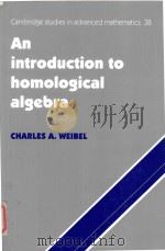 An introduction to homological algebra   1994  PDF电子版封面  0521559871  Charles A. Weibel 