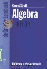 Algebra Einfuhrung in die Galoistheorie   1998  PDF电子版封面  3110155338  Gernot Stroth 