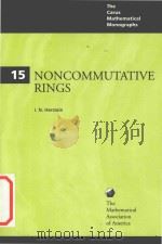 Noncommutative rings   1994  PDF电子版封面  0883850397  I. N. Herstein 