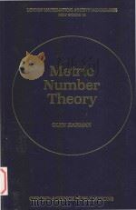 Metric number theory   1998  PDF电子版封面  0198500831  Glyn Harman 