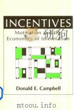 Incentives Motivation and the Economics of Information   1995  PDF电子版封面  052147857X  Donald E.Campbell 