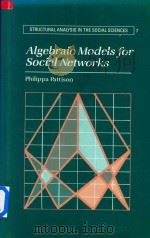 Algebraic Models for Social Networks（1993 PDF版）