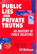 Public Lies And Pricate Truths  An Anatomy of Public Relations   1996  PDF电子版封面  030433832X   