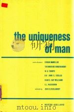 The Uniqueness of Man A Discussion at the Nobel Conference（1968 PDF版）
