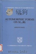 Automorphic forms on SL2(R)   1997  PDF电子版封面  0521580498  Armand Borel 