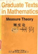 Measure theory = 测度论   1998  PDF电子版封面  7506200481  Paul R. Halmos 