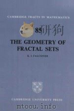 The geometry of fractal sets   1985  PDF电子版封面  0521337054  K. J. Falconer 