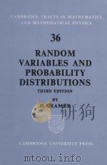 Random variables and probability distributions（1970 PDF版）