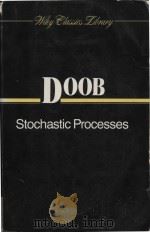 Stochastic processes   1953  PDF电子版封面  0471523690  J. L. Doob 