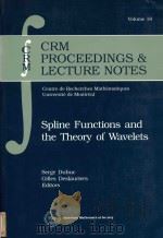 Spline functions and the theory of wavelets volume 18   1999  PDF电子版封面  0821808753   