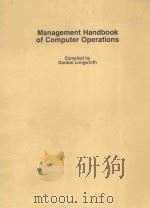 MANAGEMENT HANDBOOK OF COMPUTER OPERATIONS（1983 PDF版）