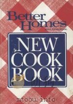 BETTER HOMES AND GARDENS:NEW COOK BOOK   1989  PDF电子版封面  0696008262   