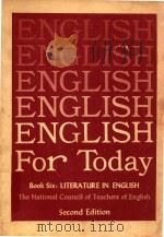 ENGLISH FOR TODAY BOOK SIX: LITERATURE IN ENGLISH 2ND EDITION（1972 PDF版）